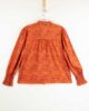 Blusa Mujer Ouka | Estampado Delicado y Manga con Volante