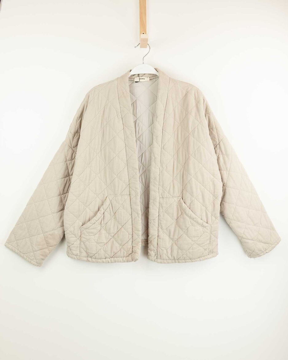 Cazadora Acolchada Mujer Kimono Ouka | Estilo y Comodidad