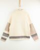 Jersey Mujer Ouka | Cuello Chimenea y Ribetes en Contraste