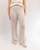 Pantalón mujer punto ancho gris jaspeado Ouka