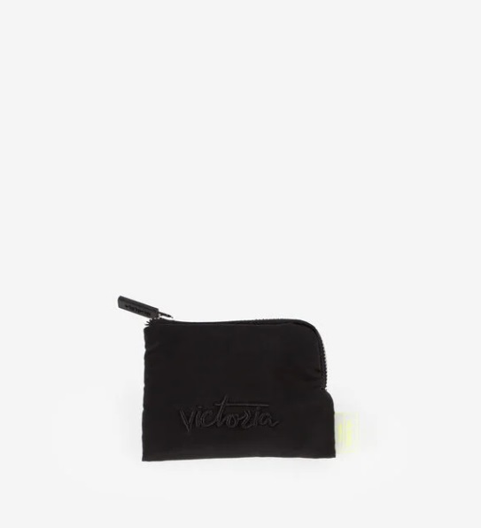 victoria_monedero_nylon_metalizado_negro