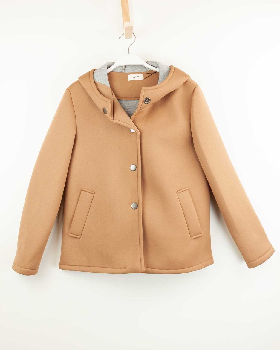 Abrigo Mujer Neopreno Capucha