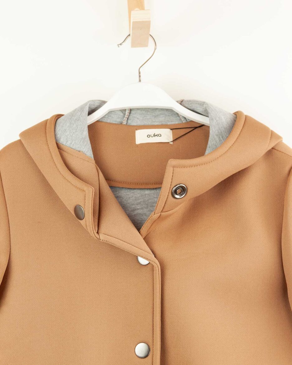 Abrigo Mujer Neopreno Capucha