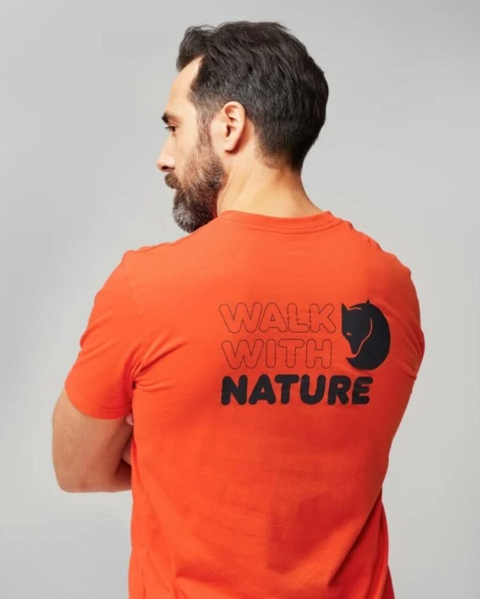 Camiseta Hombre Fjällräven Manga Corta | Walk With Nature