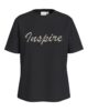 Camiseta Básica Bordada VILA Mujer