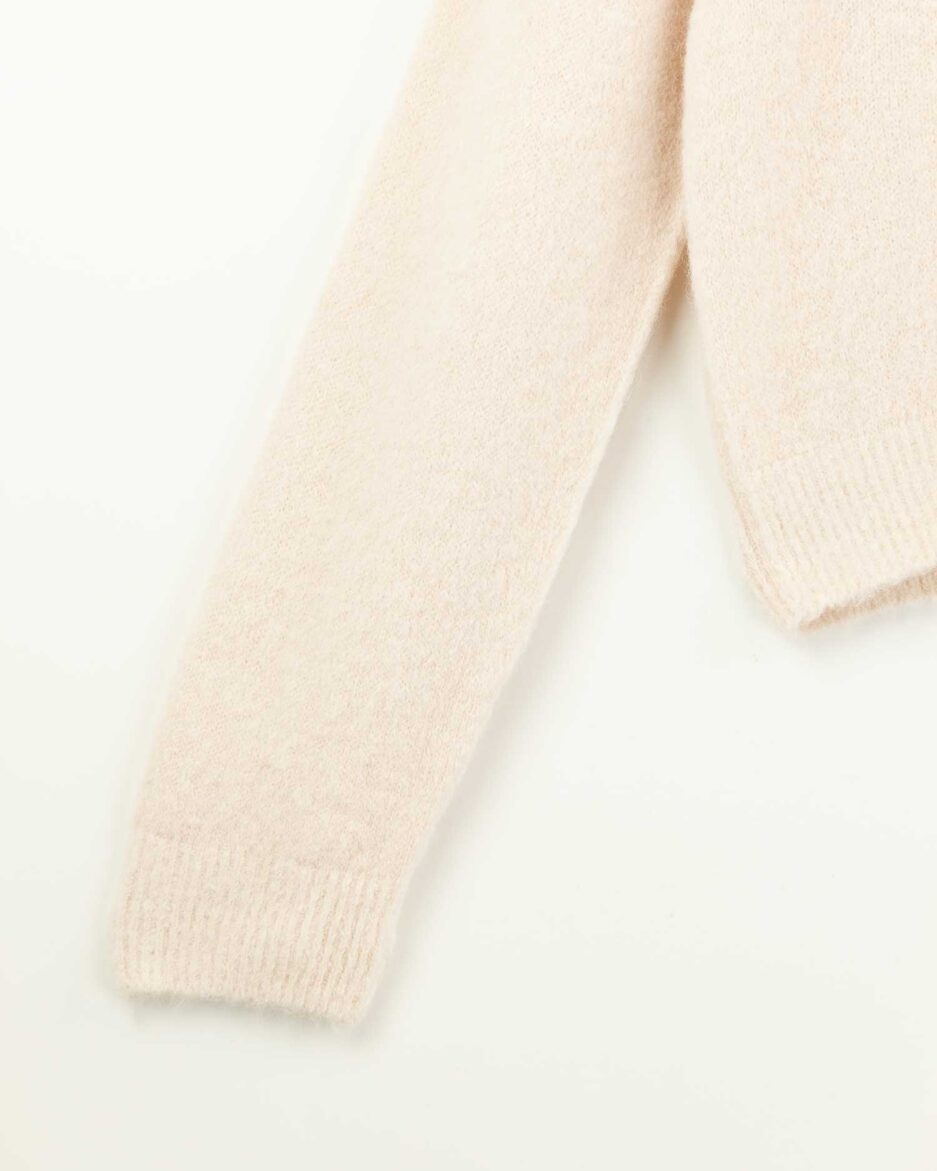 Jersey Crop Alpaca Mujer