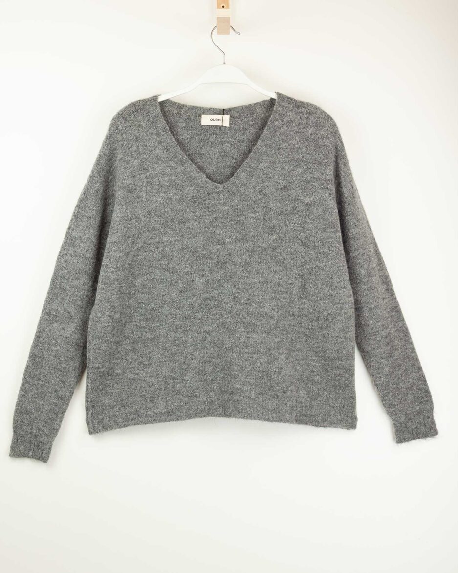 Jersey Mujer Cuello Pico