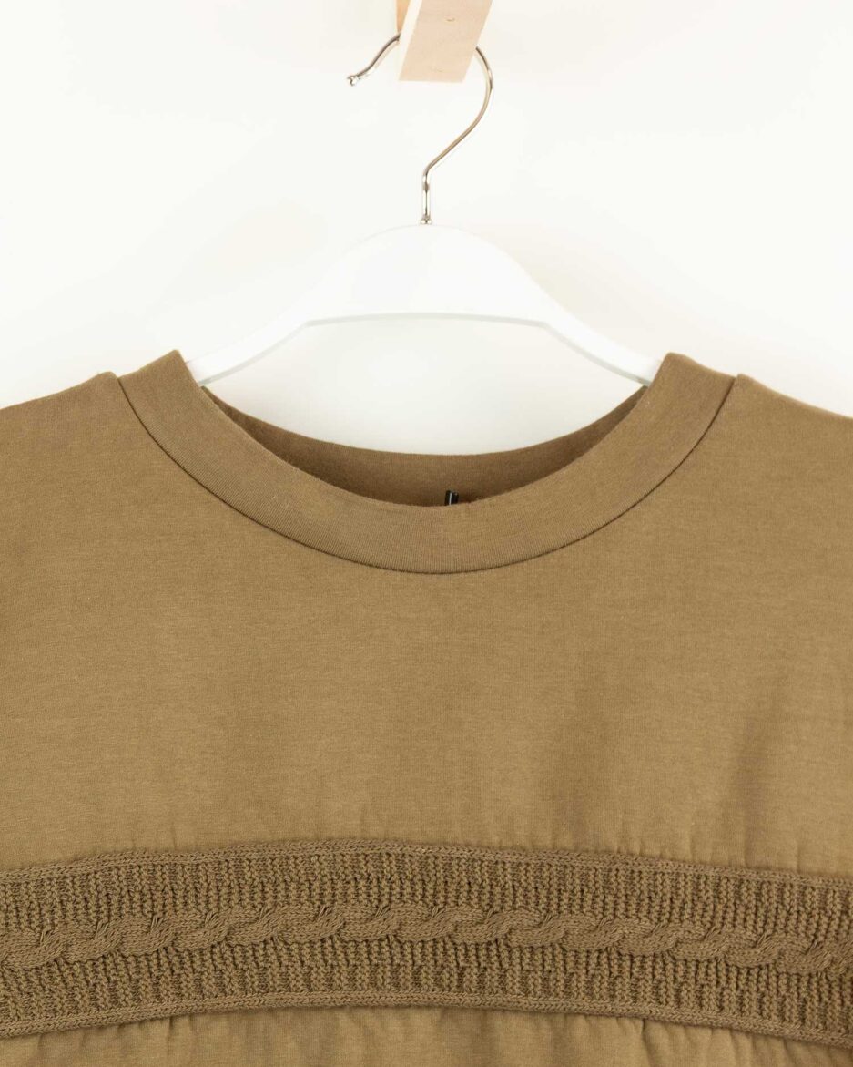 Sudadera Mujer Bordado Trenzado