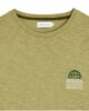 Camiseta Bask In The Sun para hombre con bordado marinero y algodón orgánico GOTS Mini to the sea