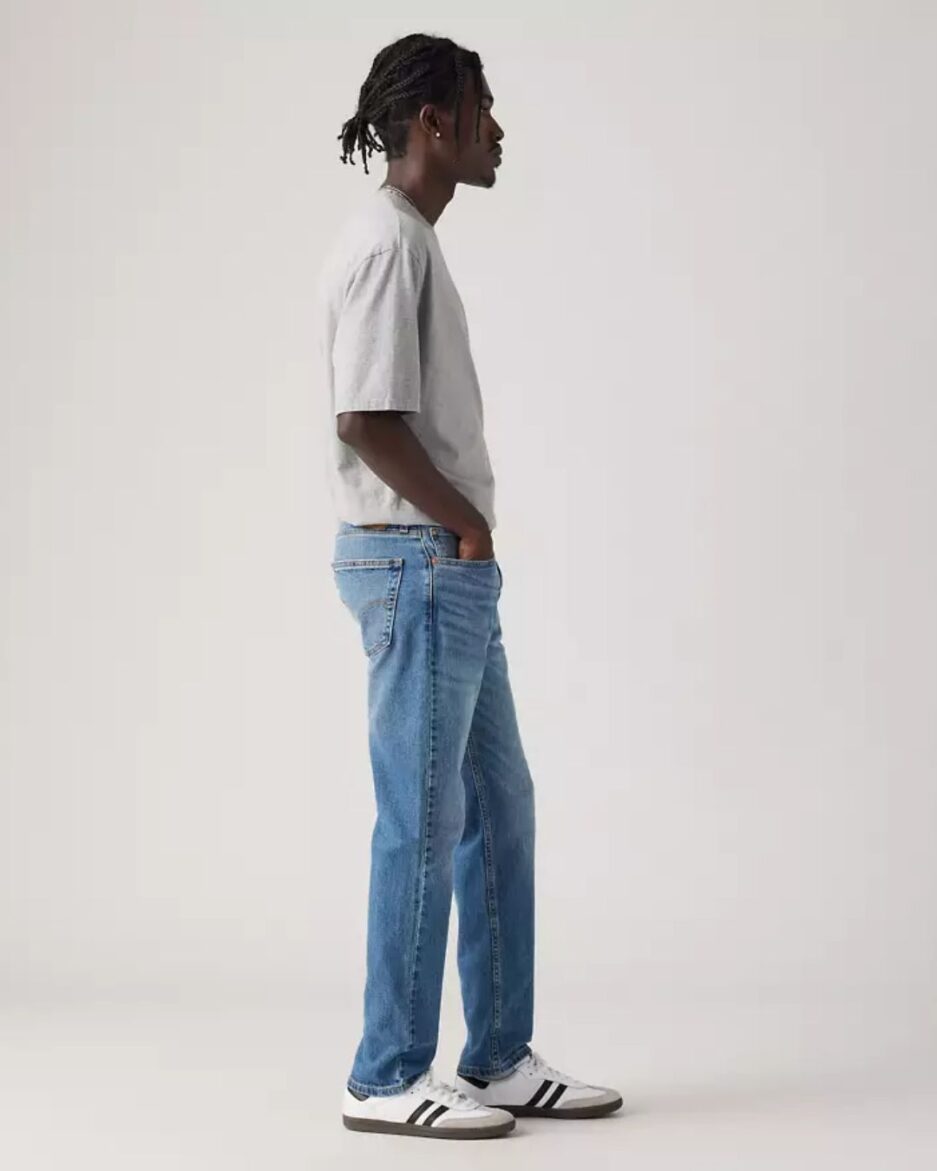 Jeans Levi’s 502 Taper para hombre con corte entallado y tejido elástico azul denim