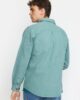 Camisa Revolution 3997 para hombre en algodón orgánico, estilo holgado y bolsillo en el pecho