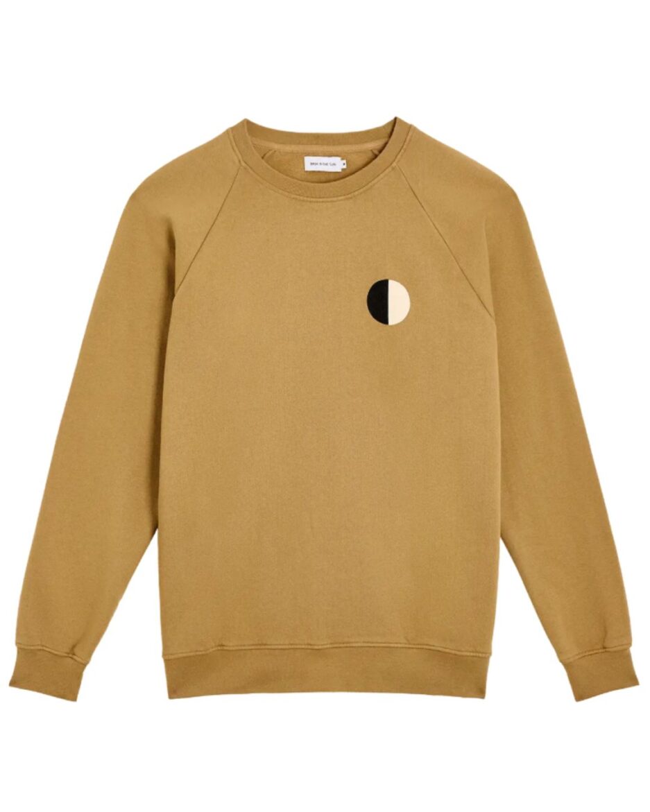 Sudadera Bask In The Sun Tropical para hombre con diseño artístico en algodón orgánico certificado