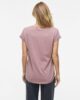 Camiseta malva VILA Vidreamers para mujer en algodón orgánico y poliéster reciclado