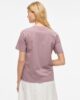Camiseta VINORA malva algodón orgánico mujer VILA Ouka