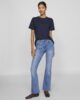Jeans mujer corte campana VIBETTY azul medio de VILA – Ouka